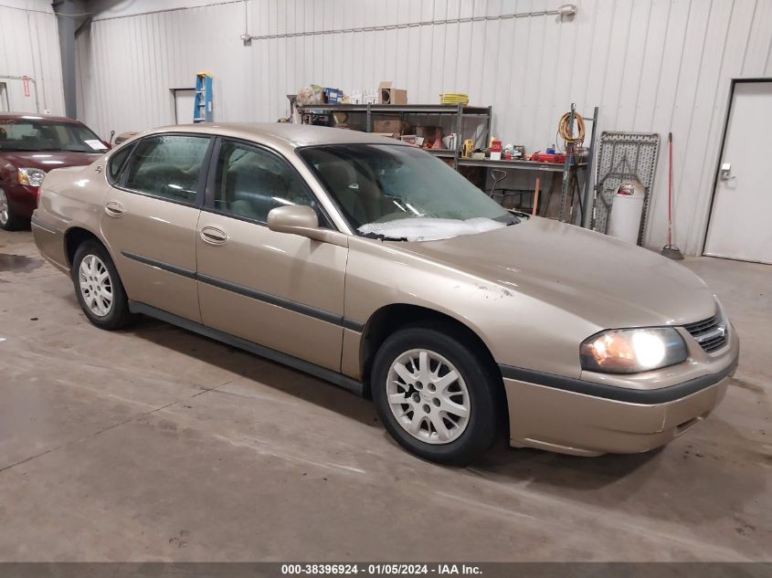 2004 Chevrolet Impala VIN: 2G1WF52E049218698 Lot: 38396924