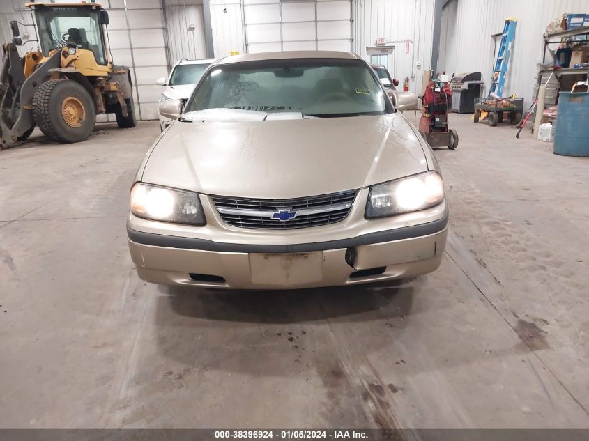 2004 Chevrolet Impala VIN: 2G1WF52E049218698 Lot: 38396924