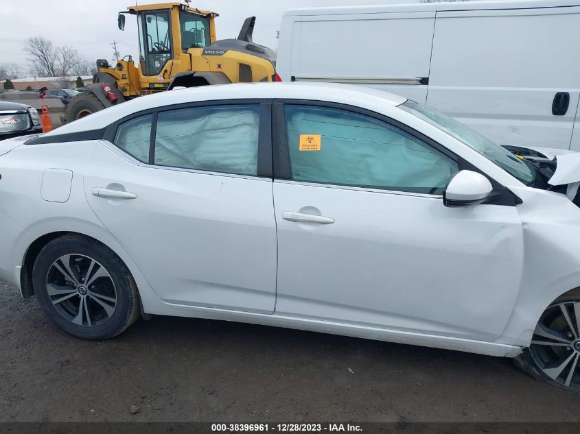 2020 Nissan Sentra Sv Xtronic Cvt VIN: 3N1AB8CV4LY226348 Lot: 38396961