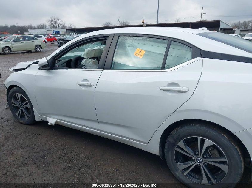 2020 Nissan Sentra Sv Xtronic Cvt VIN: 3N1AB8CV4LY226348 Lot: 38396961