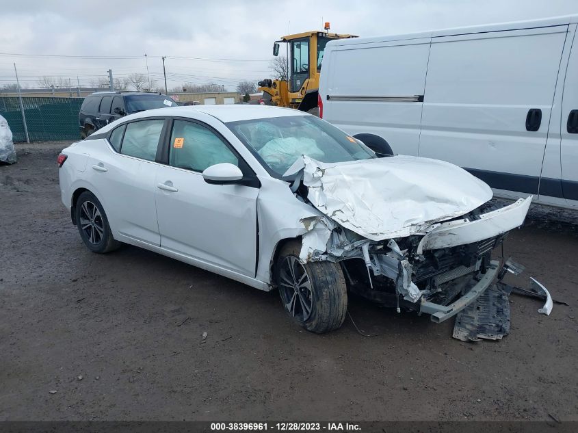 2020 Nissan Sentra Sv Xtronic Cvt VIN: 3N1AB8CV4LY226348 Lot: 38396961