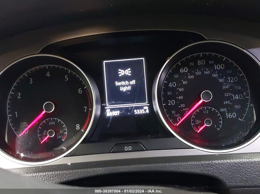 2016 VOLKSWAGEN GOLF SPORTWAGEN TSI SE 4-DOOR - 3VWC17AUXGM519162