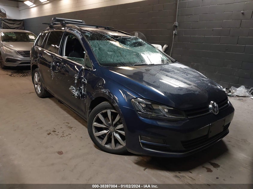 2016 VOLKSWAGEN GOLF SPORTWAGEN TSI SE 4-DOOR - 3VWC17AUXGM519162