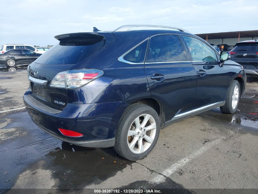 2010 Lexus Rx 350 VIN: 2T2BK1BA7AC047088 Lot: 38397192