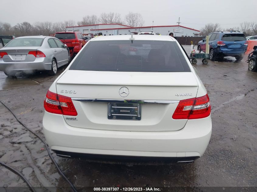 2011 Mercedes-Benz E 350 4Matic VIN: WDDHF8HB9BA435219 Lot: 38397307