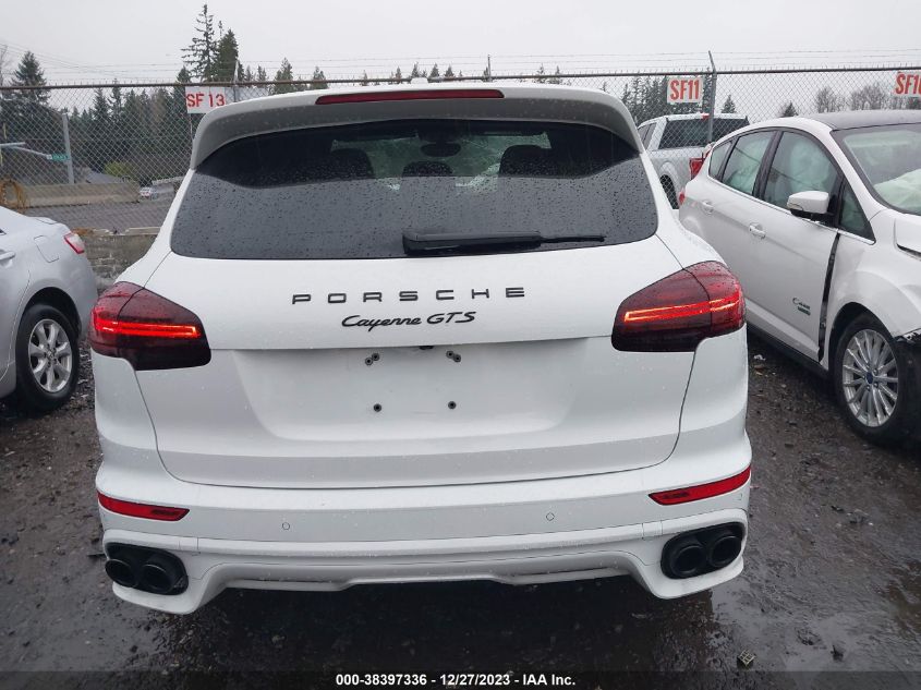 2018 Porsche Cayenne Gts VIN: WP1AD2A24JLA81099 Lot: 38397336