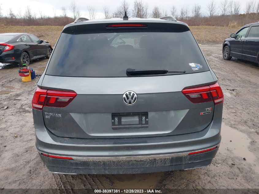 2018 Volkswagen Tiguan 2.0T Se/2.0T Sel VIN: 3VV2B7AX4JM221558 Lot: 38397381