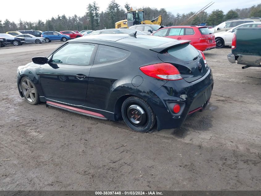 KMHTC6AE7FU228835 2015 Hyundai Veloster Turbo