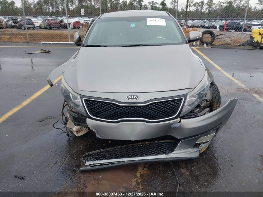 2015 Kia Optima Lx VIN: 5XXGM4A76FG497679 Lot: 38397463