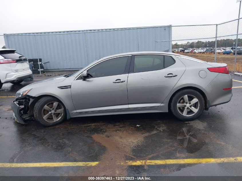 2015 Kia Optima Lx VIN: 5XXGM4A76FG497679 Lot: 38397463