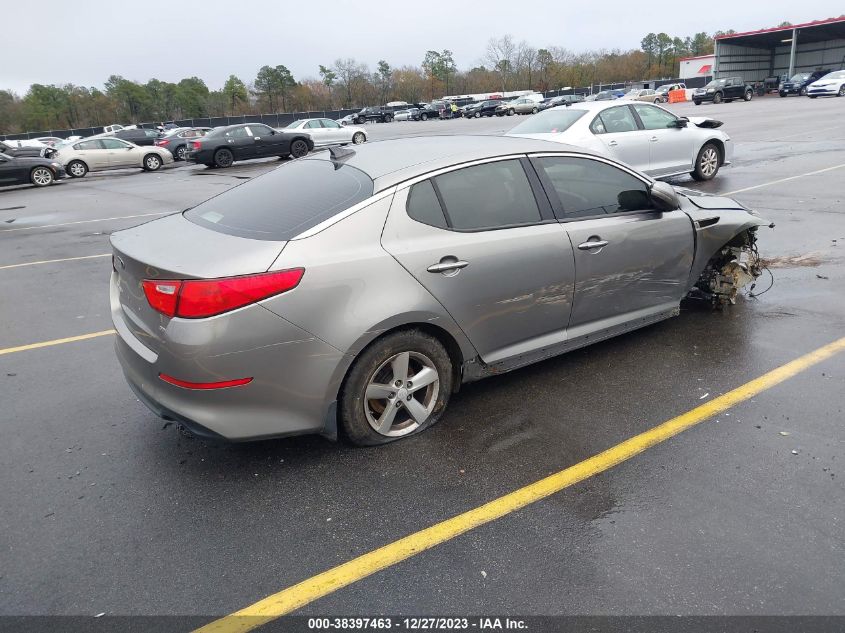 2015 Kia Optima Lx VIN: 5XXGM4A76FG497679 Lot: 38397463