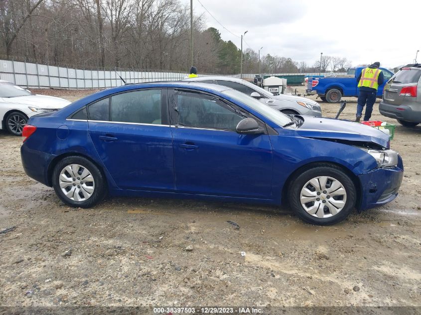 2012 Chevrolet Cruze Ls VIN: 1G1PC5SH3C7343119 Lot: 38397503