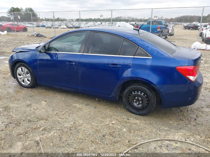 2012 Chevrolet Cruze Ls VIN: 1G1PC5SH3C7343119 Lot: 38397503