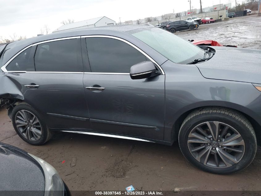 2017 Acura Mdx Technology Pkg VIN: 5FRYD4H51HB012300 Lot: 38397545