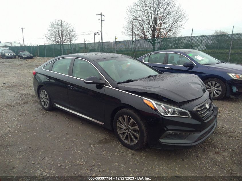 2016 Hyundai Sonata Sport VIN: 5NPE34AF0GH299249 Lot: 38397754