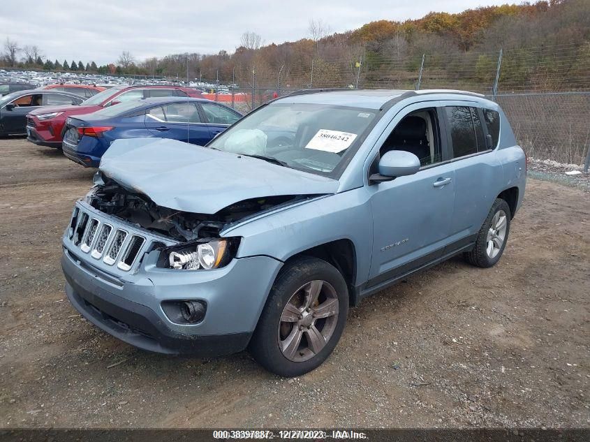 2014 Jeep Compass Latitude VIN: 1C4NJDEB0ED501894 Lot: 38397887