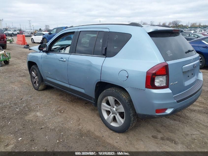 2014 Jeep Compass Latitude VIN: 1C4NJDEB0ED501894 Lot: 38397887