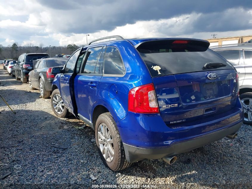 2014 Ford Edge Sel VIN: 2FMDK4JC0EBB52955 Lot: 38398026