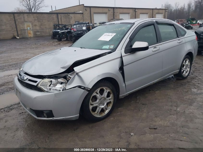 2008 Ford Focus Se/Ses VIN: 1FAHP35N48W262770 Lot: 38398038