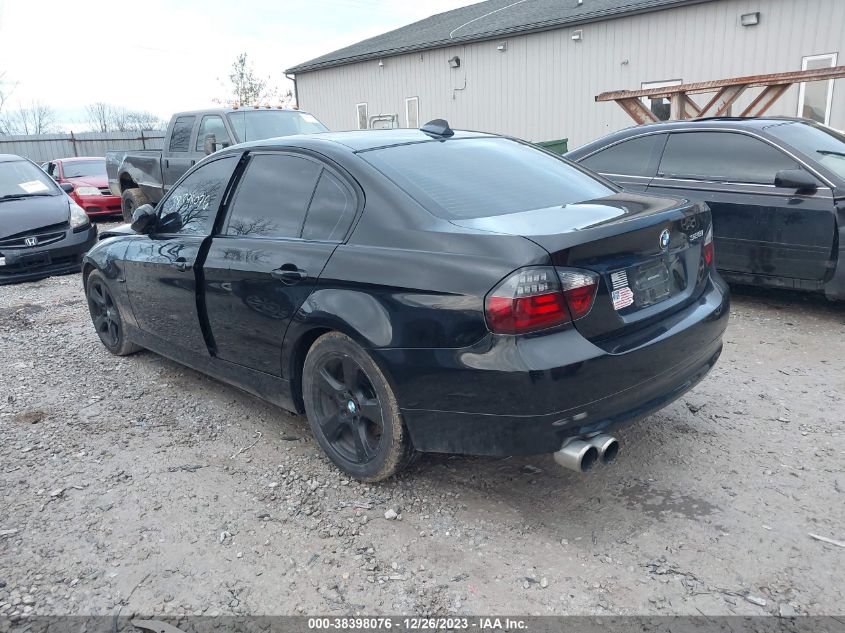 2007 BMW 3 Series 328I VIN: WBAVC53527FZ74522 Lot: 38398076