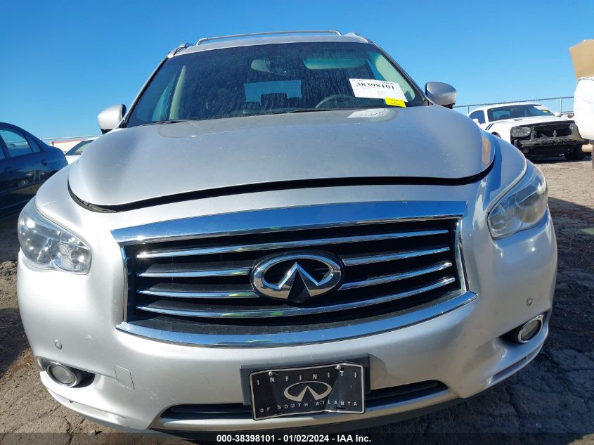 2013 Infiniti Jx35 VIN: 5N1AL0MM7DC352145 Lot: 38398101