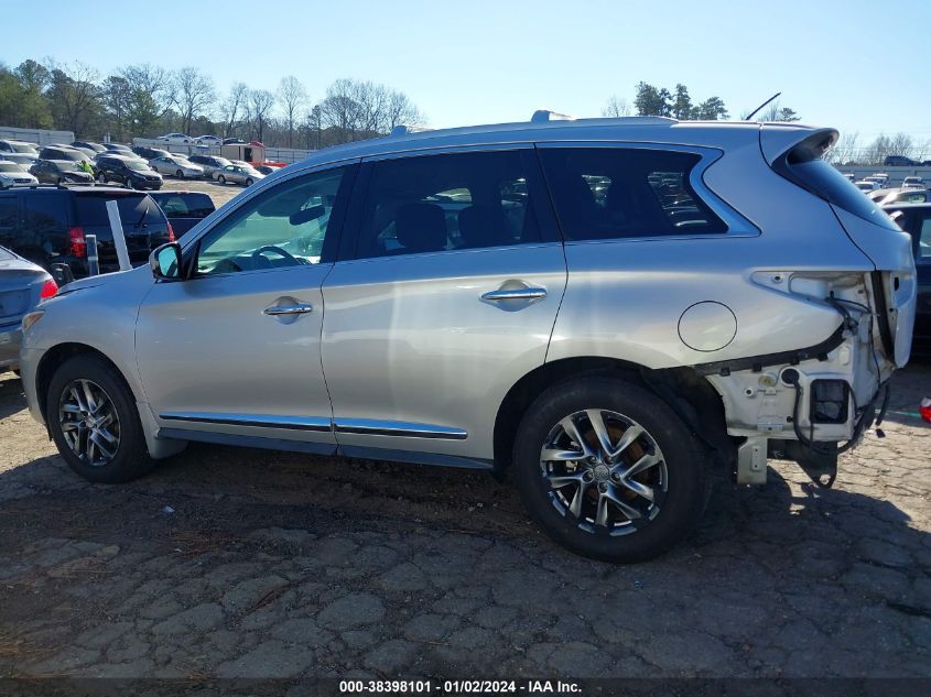 2013 Infiniti Jx35 VIN: 5N1AL0MM7DC352145 Lot: 38398101