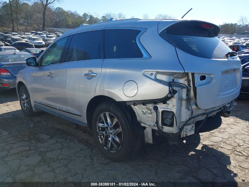 2013 Infiniti Jx35 VIN: 5N1AL0MM7DC352145 Lot: 38398101