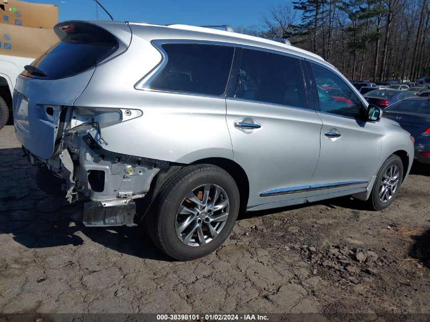 2013 Infiniti Jx35 VIN: 5N1AL0MM7DC352145 Lot: 38398101