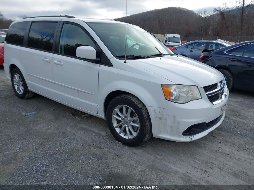 2014 Dodge Grand Caravan Sxt VIN: 2C4RDGCG1ER323029 Lot: 38398184