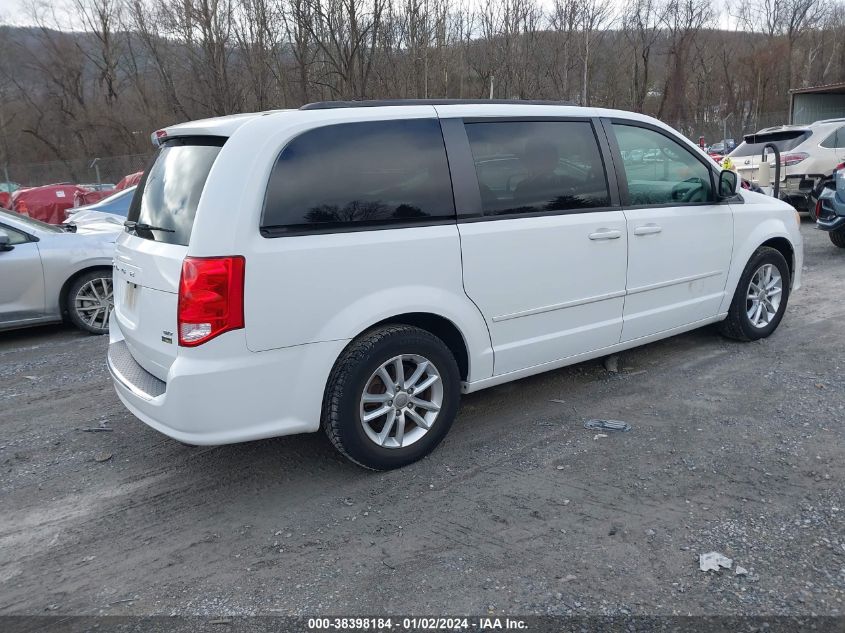 2014 Dodge Grand Caravan Sxt VIN: 2C4RDGCG1ER323029 Lot: 38398184