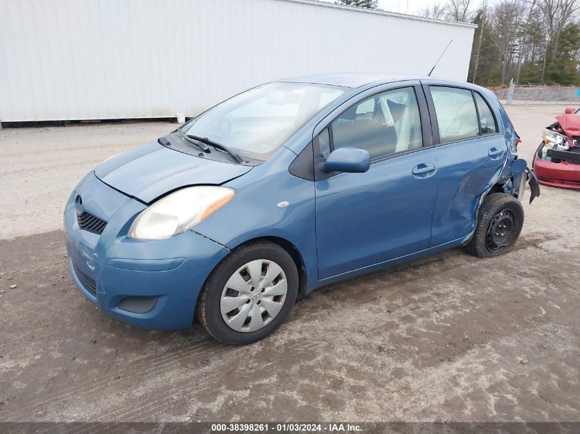 2011 Toyota Yaris VIN: JTDKT4K31B5325714 Lot: 38398261