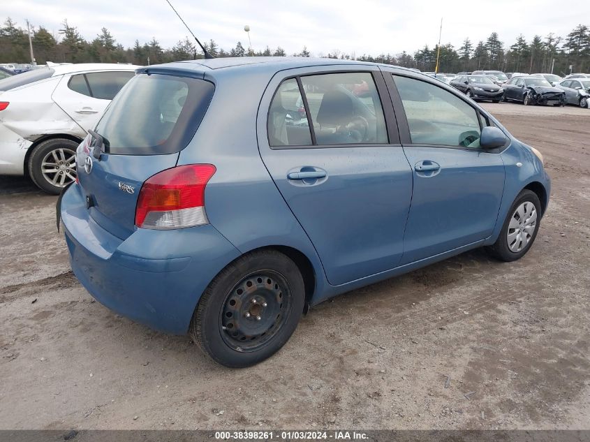 2011 Toyota Yaris VIN: JTDKT4K31B5325714 Lot: 38398261