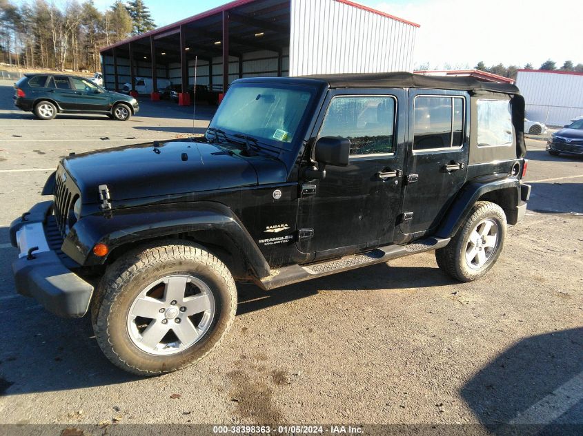 2008 Jeep Wrangler Unlimited Sahara VIN: 1J4GA59198L515586 Lot: 38398363