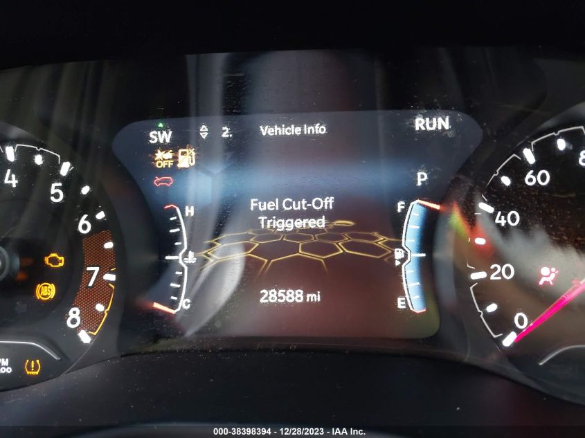 2022 Jeep Compass Latitude 4X4 VIN: 3C4NJDBB2NT159038 Lot: 38398394