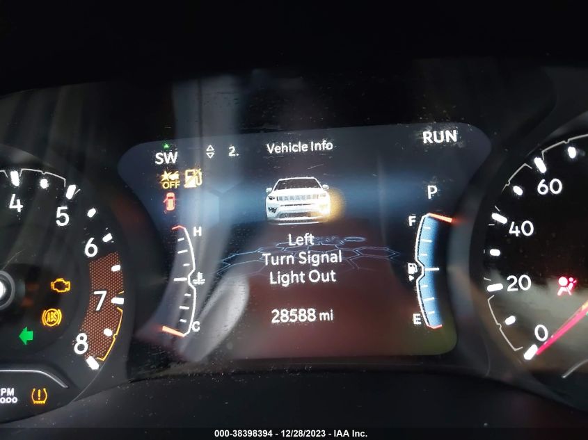 2022 Jeep Compass Latitude 4X4 VIN: 3C4NJDBB2NT159038 Lot: 38398394