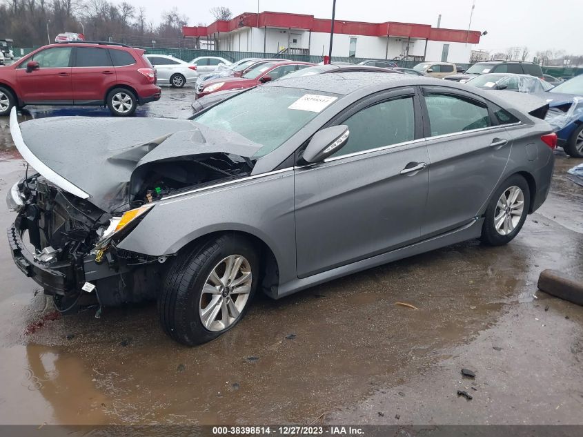 2014 Hyundai Sonata Gls VIN: 5NPEB4AC3EH819319 Lot: 38398514