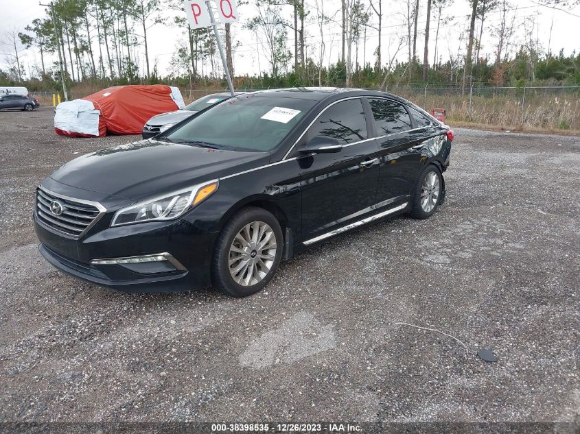 2015 Hyundai Sonata Limited VIN: 5NPE34AFXFH152094 Lot: 38398535