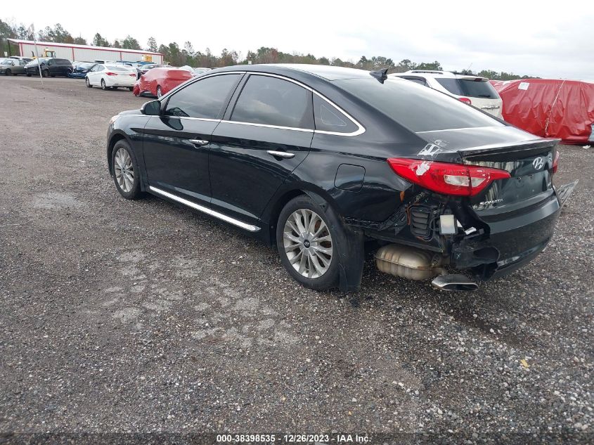 2015 Hyundai Sonata Limited VIN: 5NPE34AFXFH152094 Lot: 38398535