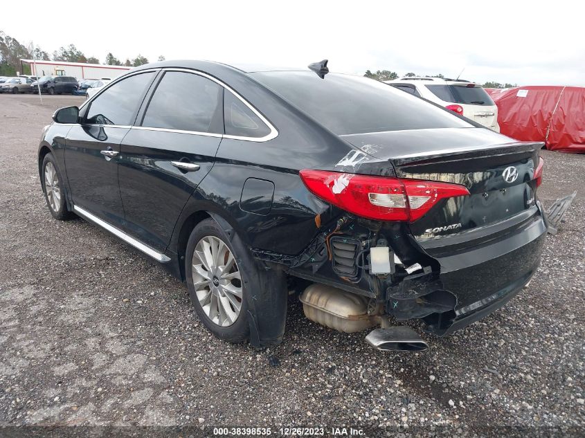 2015 Hyundai Sonata Limited VIN: 5NPE34AFXFH152094 Lot: 38398535