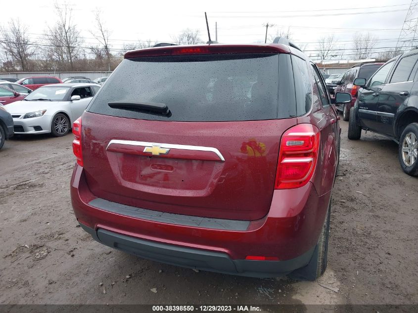 2016 Chevrolet Equinox Lt VIN: 2GNALCEK4G1151503 Lot: 38398550