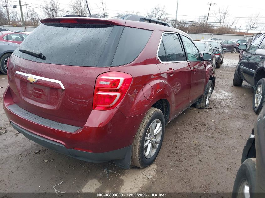 2016 Chevrolet Equinox Lt VIN: 2GNALCEK4G1151503 Lot: 38398550