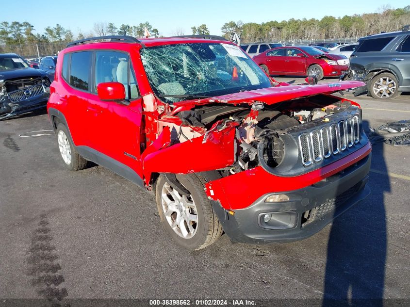 ZACCJABB2JPH93814 2018 Jeep Renegade Latitude Fwd