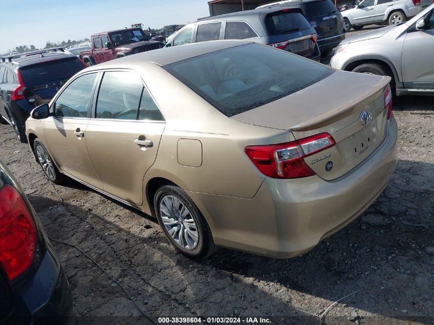 2012 Toyota Camry Le VIN: 4T1BF1FK5CU006990 Lot: 38398604