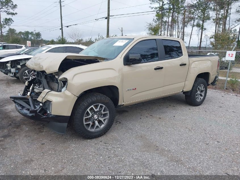 2022 GMC Canyon 4Wd Short Box At4 - Cloth VIN: 1GTG6FEN6N1113019 Lot: 38398624