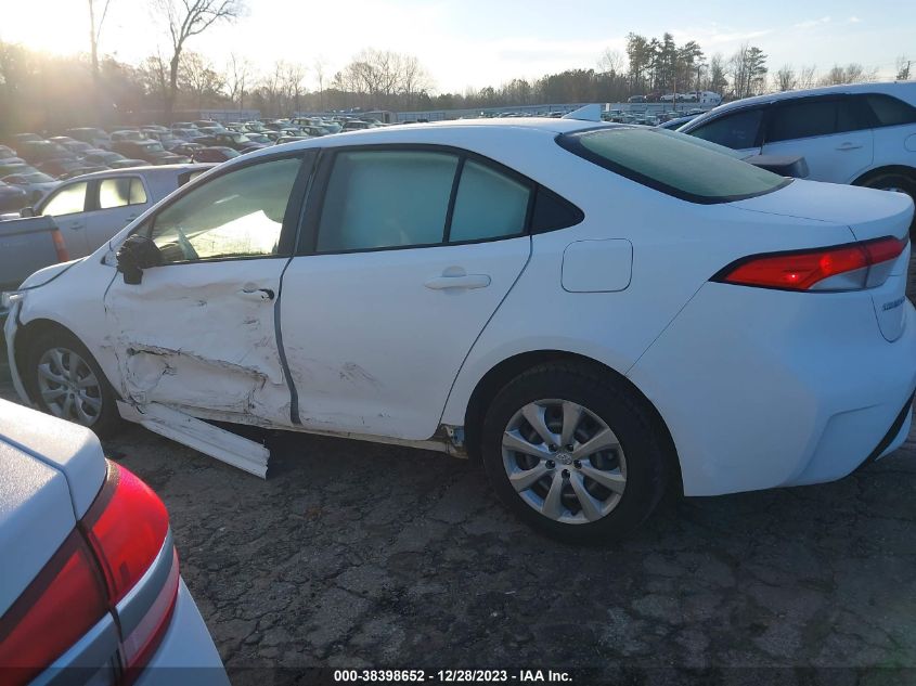 2020 Toyota Corolla Le VIN: JTDEPRAEXLJ085508 Lot: 38398652