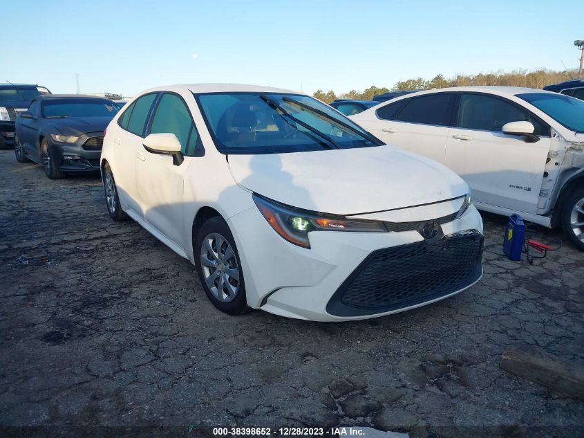 2020 Toyota Corolla Le VIN: JTDEPRAEXLJ085508 Lot: 38398652