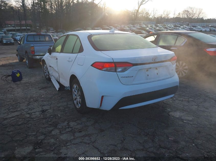 2020 Toyota Corolla Le VIN: JTDEPRAEXLJ085508 Lot: 38398652