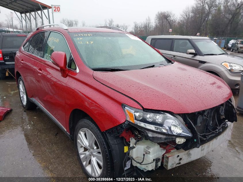 2010 Lexus Rx 450H VIN: JTJBC1BA2A2022435 Lot: 38398684