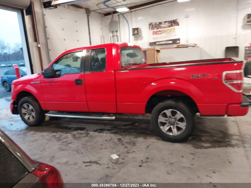 2013 Ford F-150 Stx VIN: 1FTEX1EM3DKG43410 Lot: 38398704