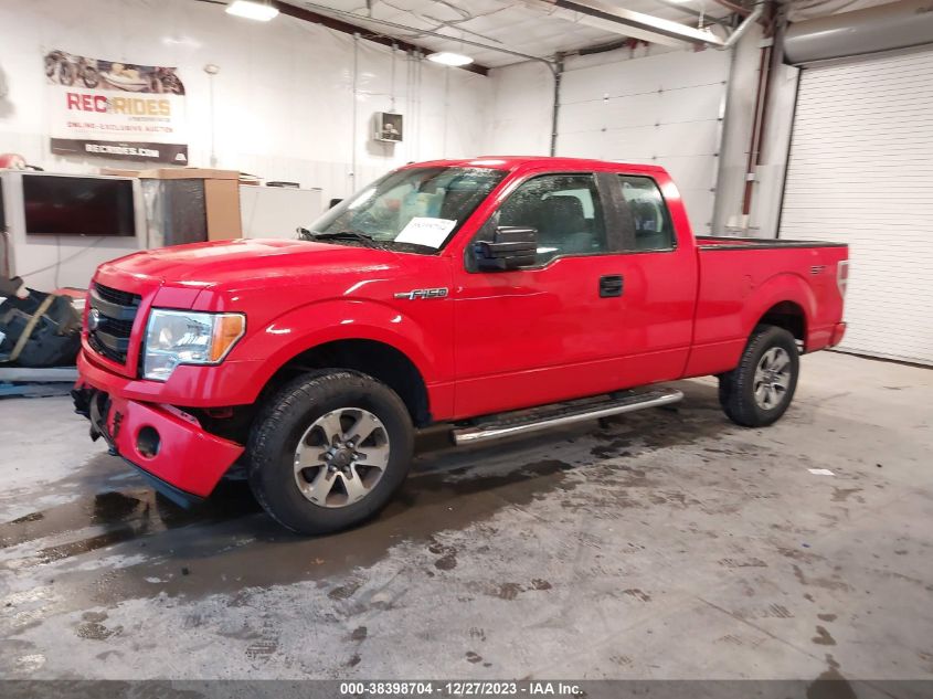 2013 Ford F-150 Stx VIN: 1FTEX1EM3DKG43410 Lot: 38398704